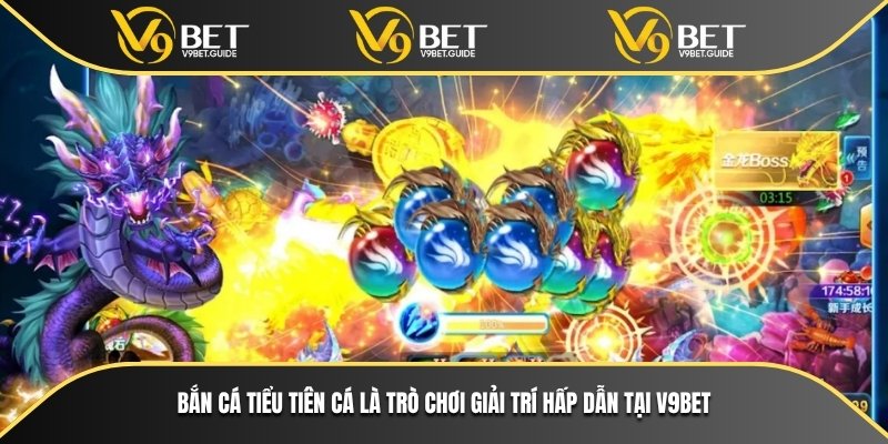 Bắn cá tiểu tiên cá là trò chơi giải trí hấp dẫn tại V9bet